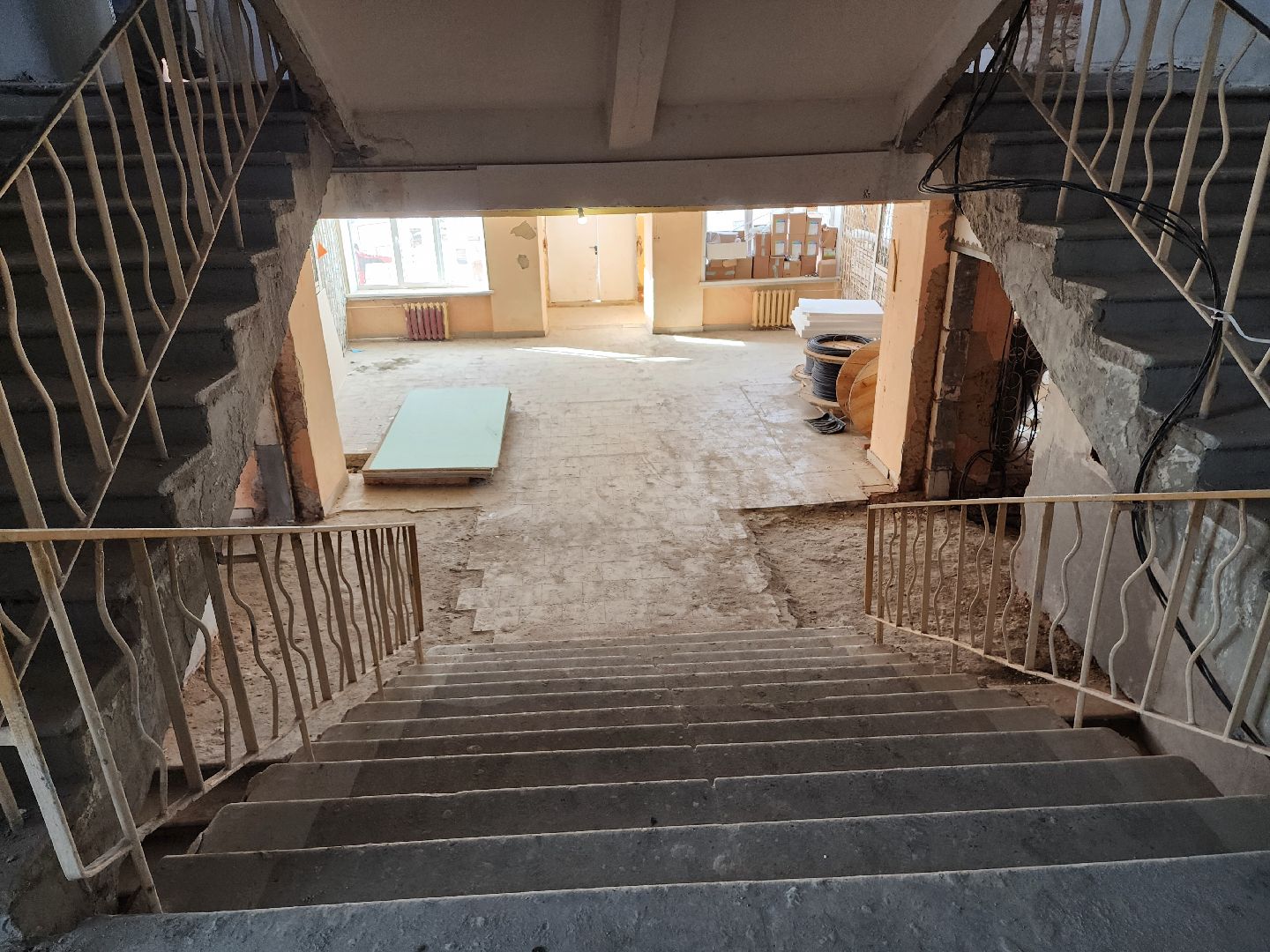 строительство, школа 16, серпухов, улица космонавтов, капитальный ремонт,