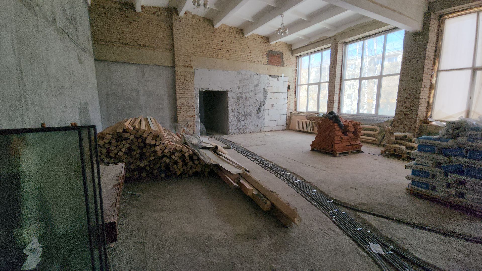 строительство, школа 16, серпухов, улица космонавтов, капитальный ремонт,