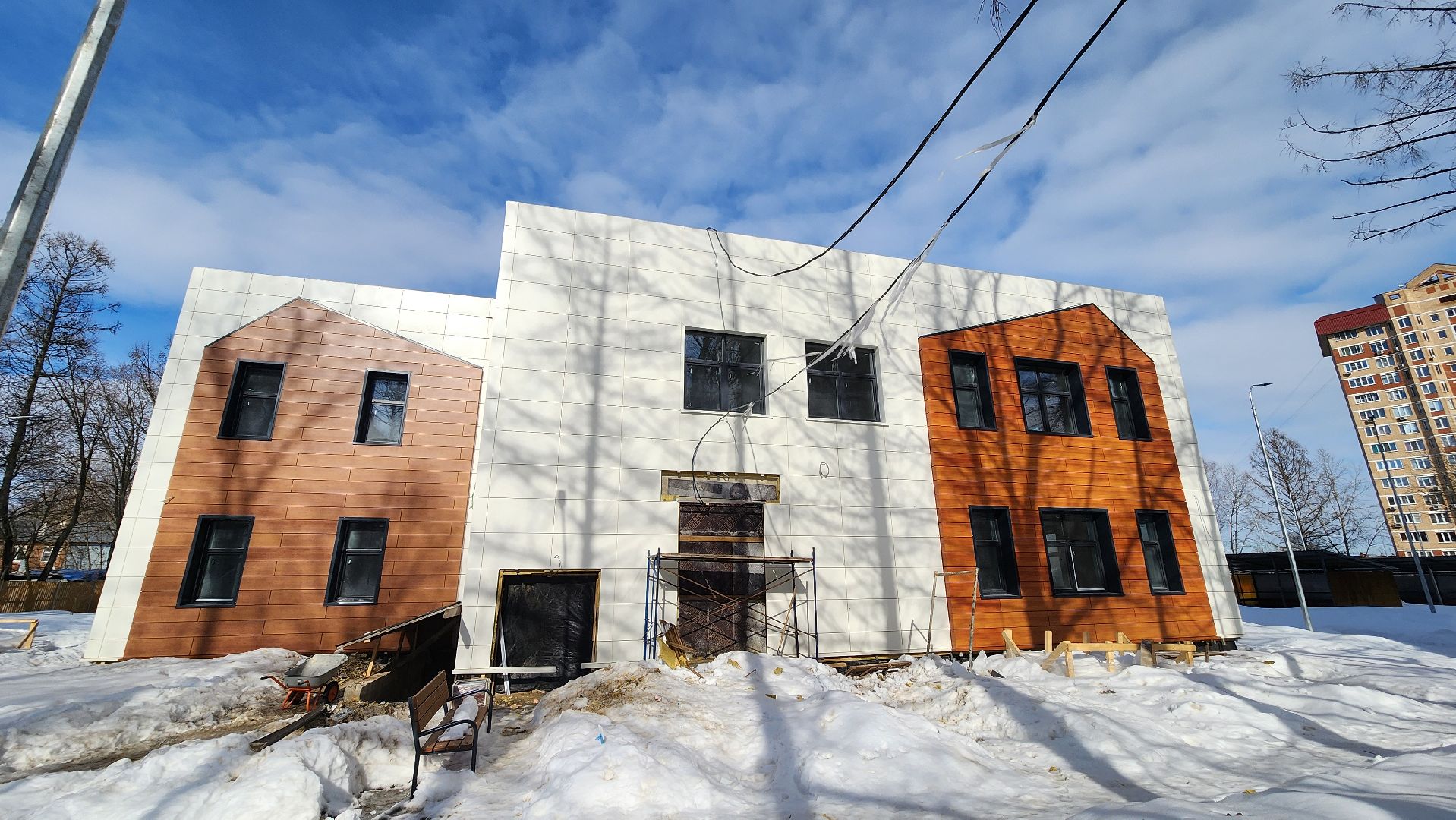 подольск, Строительство детсада,