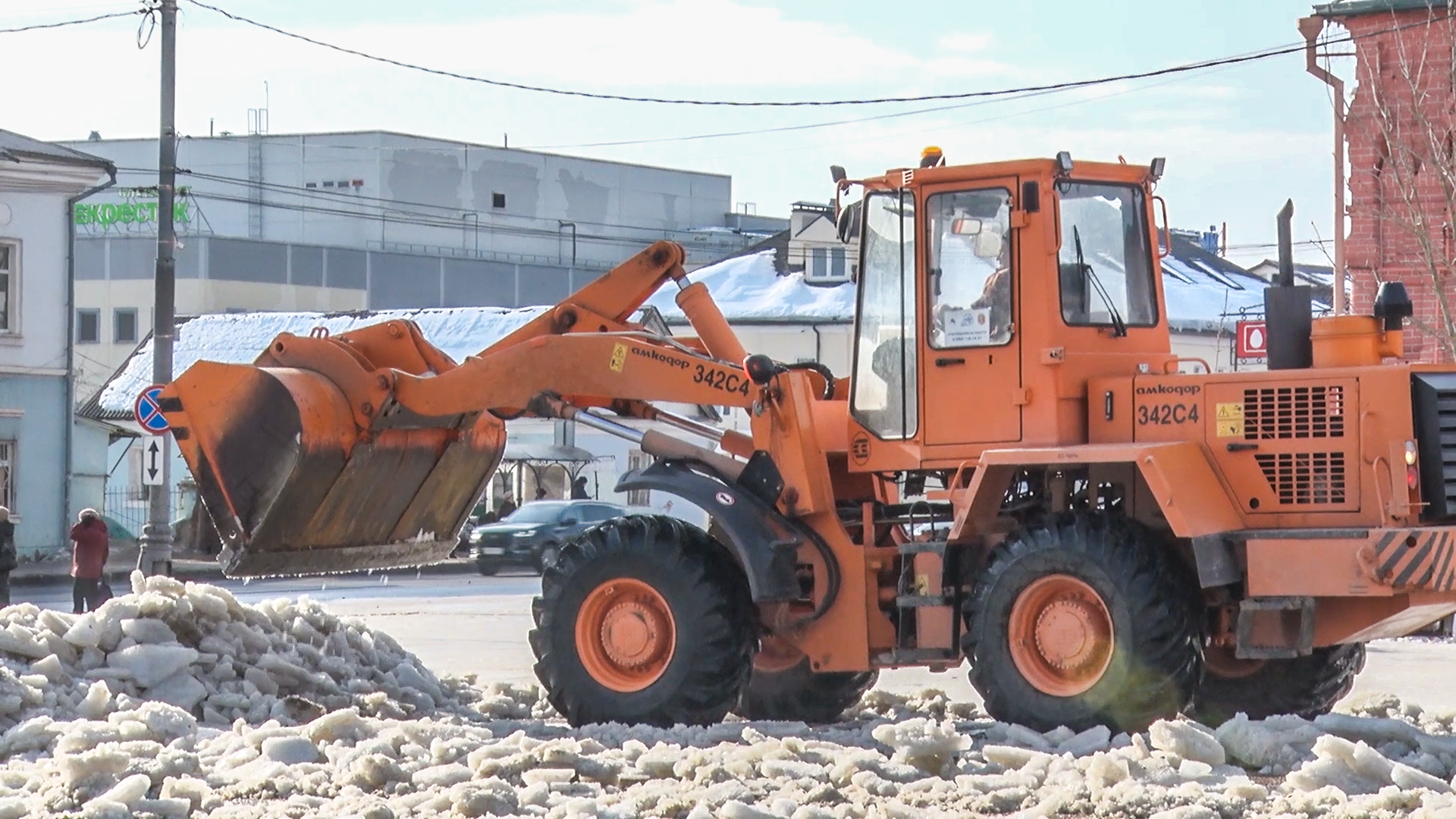 Клин, общество, ЖКХ, уборка снега, уборка снега и наледи,