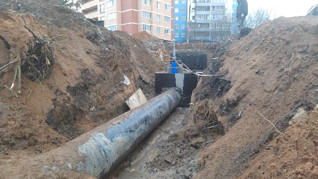 Пушкино, Пушкинский округ, Пушкинский, водоканал, устранение аварии, жители