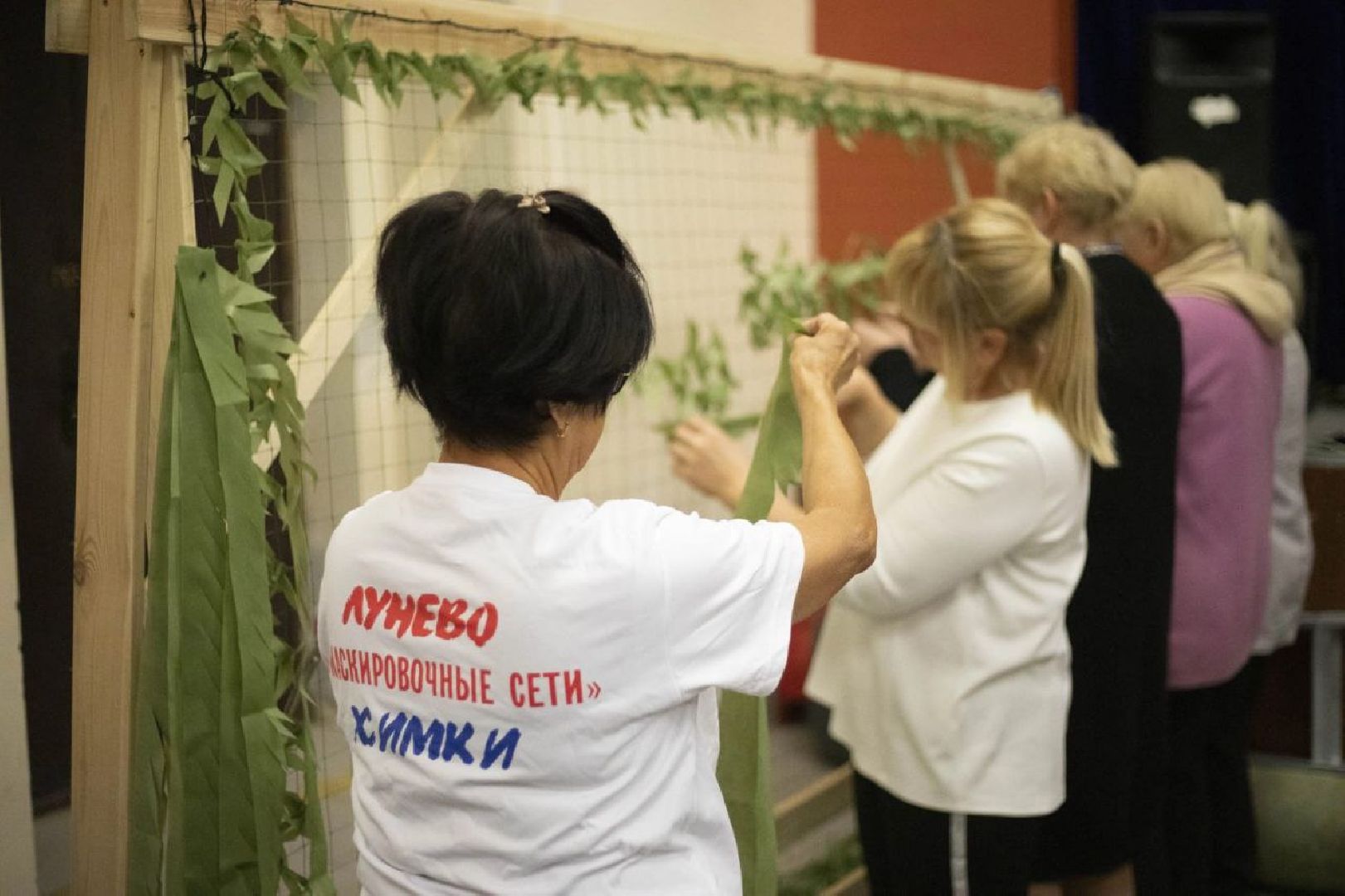 химки, волонтеры, маскировочные сети, сво,