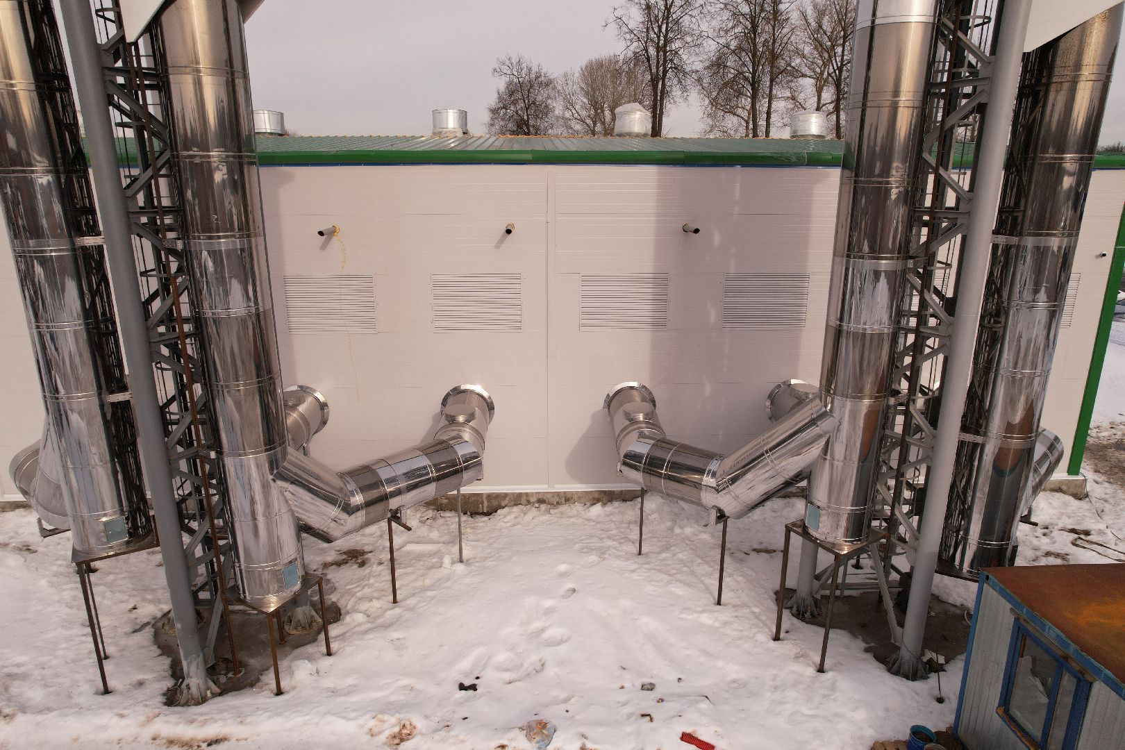 видео с коптера, котельная, жкх,