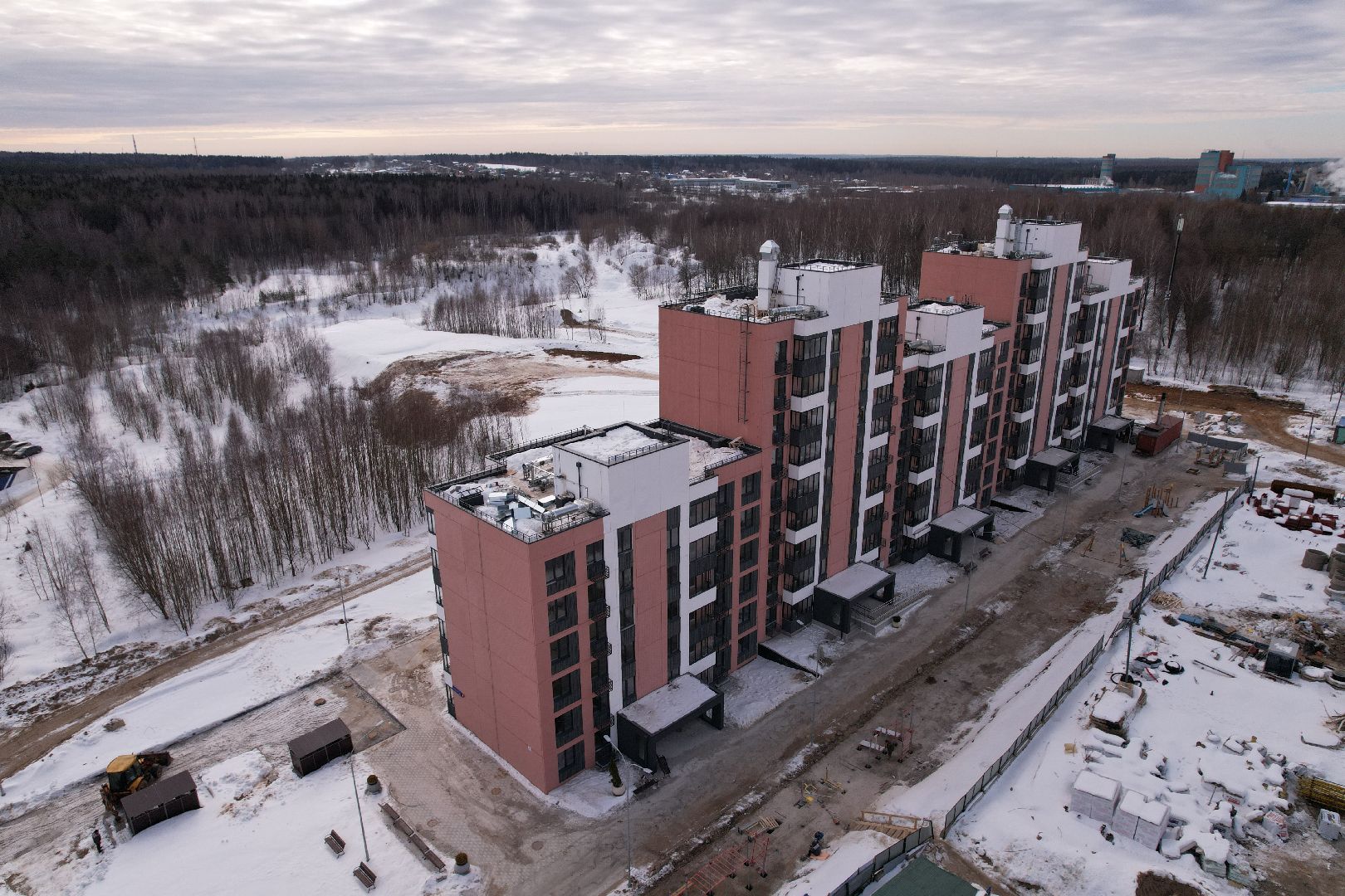 видео с коптера, аварийное жилье, солнечногорск,