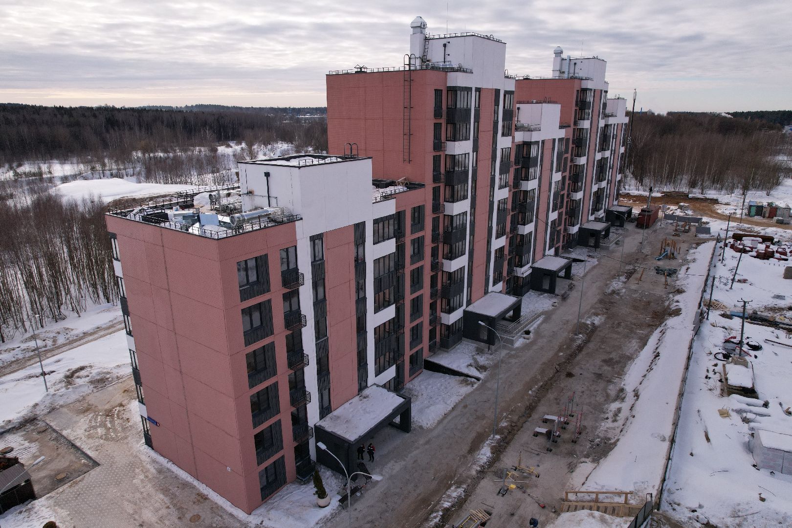 видео с коптера, аварийное жилье, солнечногорск,
