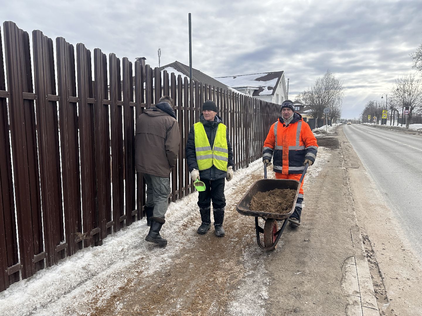 Клин, общество, ЖКХ, гололед,