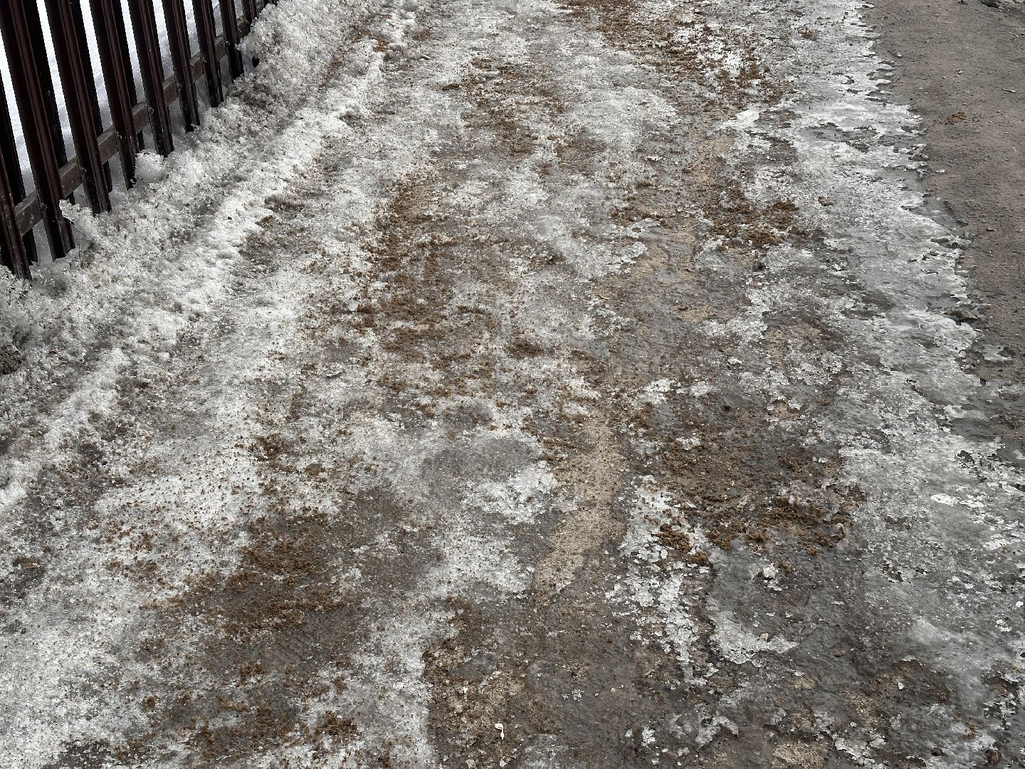 Клин, общество, ЖКХ, гололед,