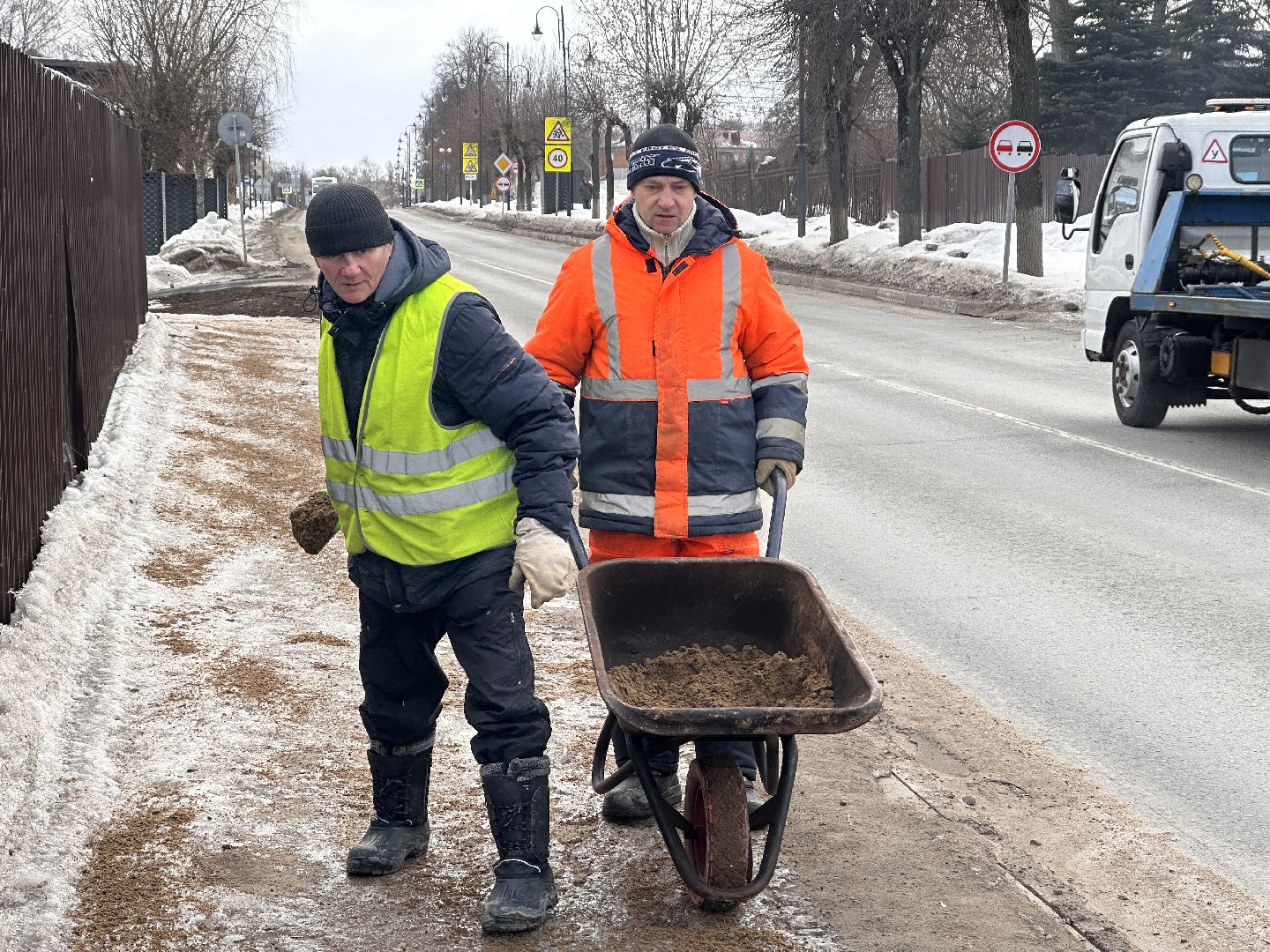 Клин, общество, ЖКХ, гололед,