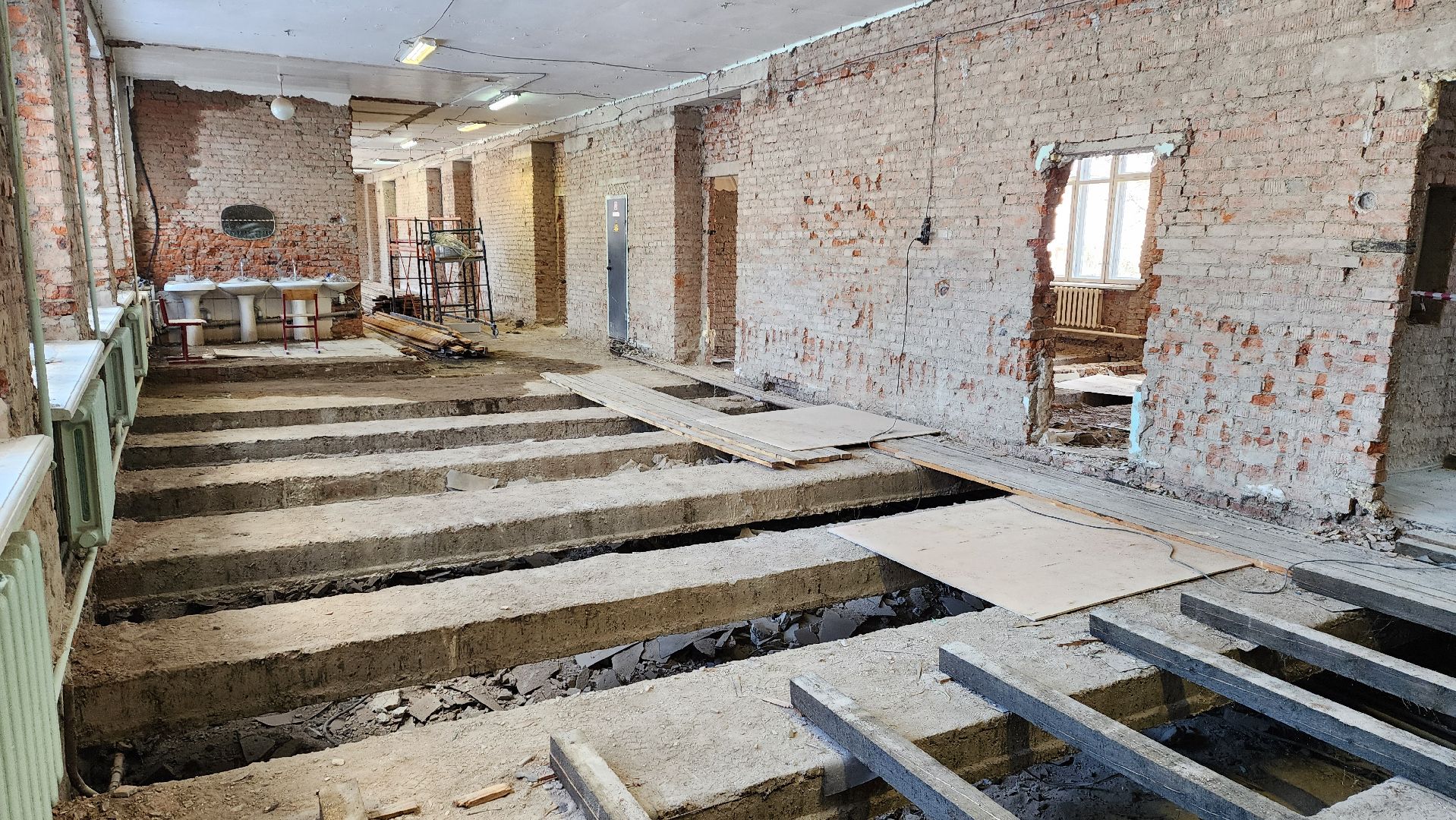 Подмосковье, Городской округ Пушкинский, правдинский, Образование, капитальный ремонт, Школа,