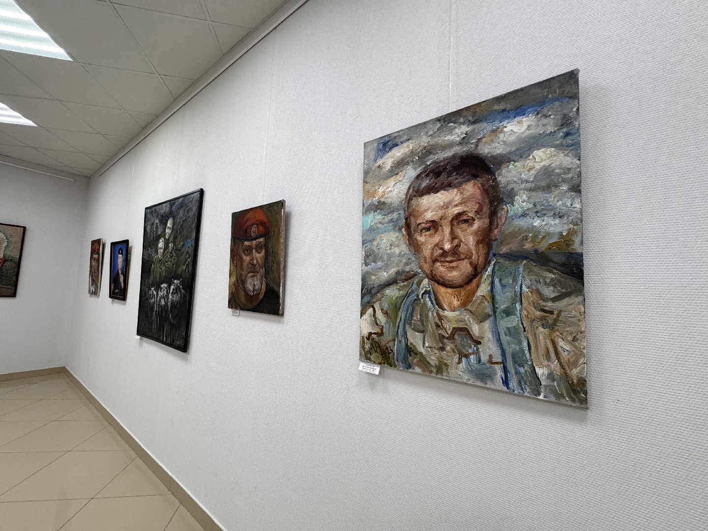 шаховская, культура, выставка, картины, картины маслом, художественная выставка, сво,