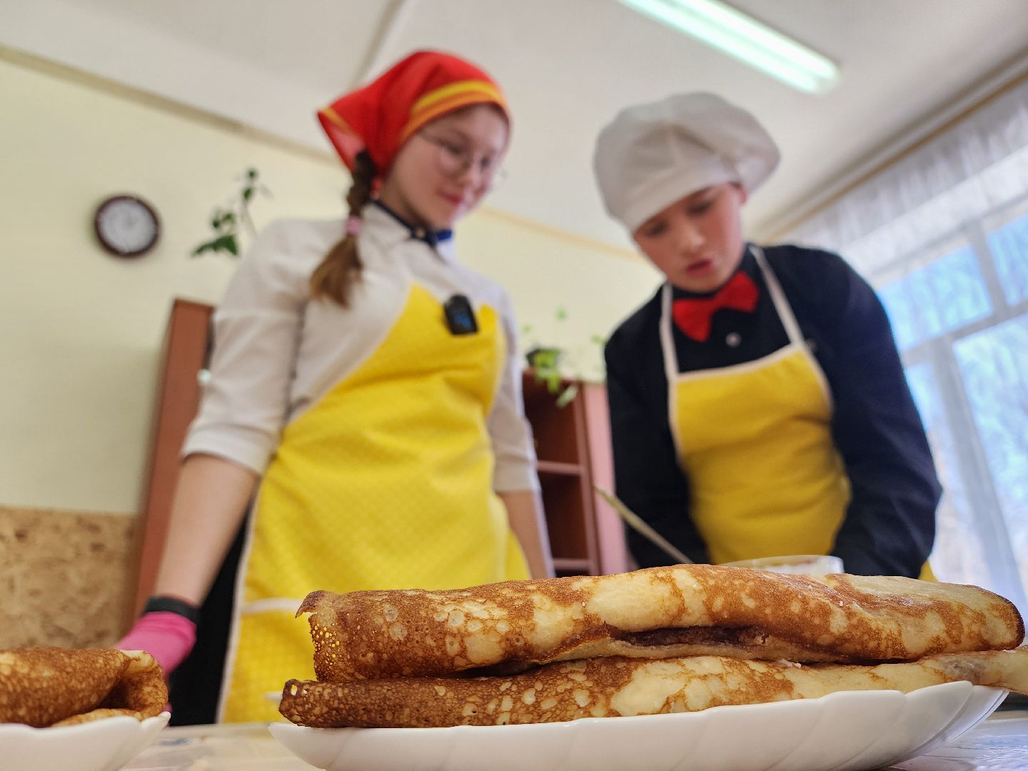 воскресенск, неделя добрых дел, школьники, еда, дети, школа, доброе дело, масленица,