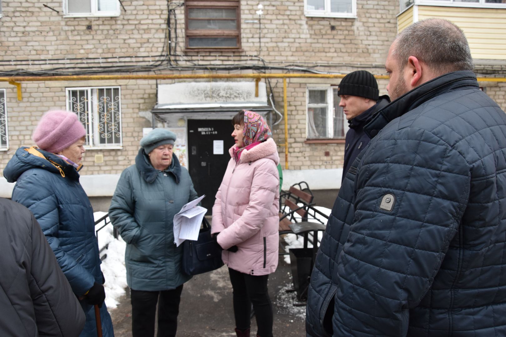 Рошаль, встреча во дворе, встреча с жителями, Большая Шатура, диалог с властью,