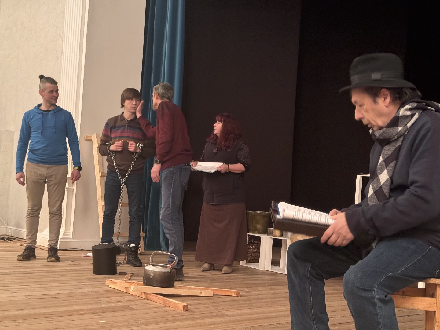 шаховская, спектакль, репетиция, культура,