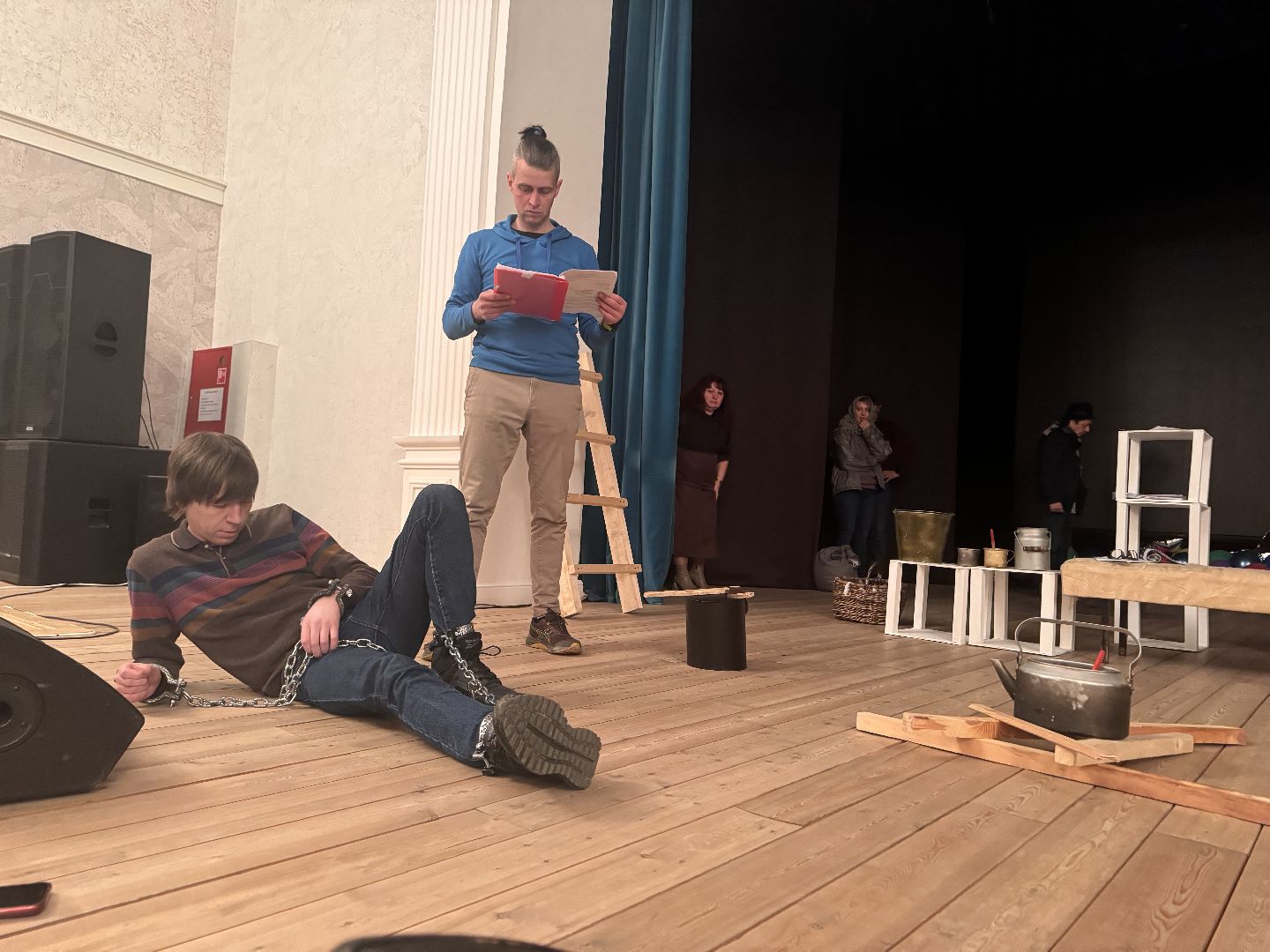 шаховская, спектакль, репетиция, культура,