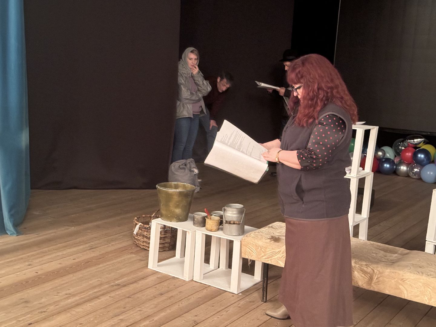 шаховская, спектакль, репетиция, культура,