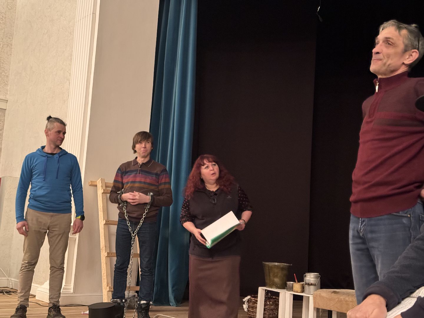 шаховская, спектакль, репетиция, культура,