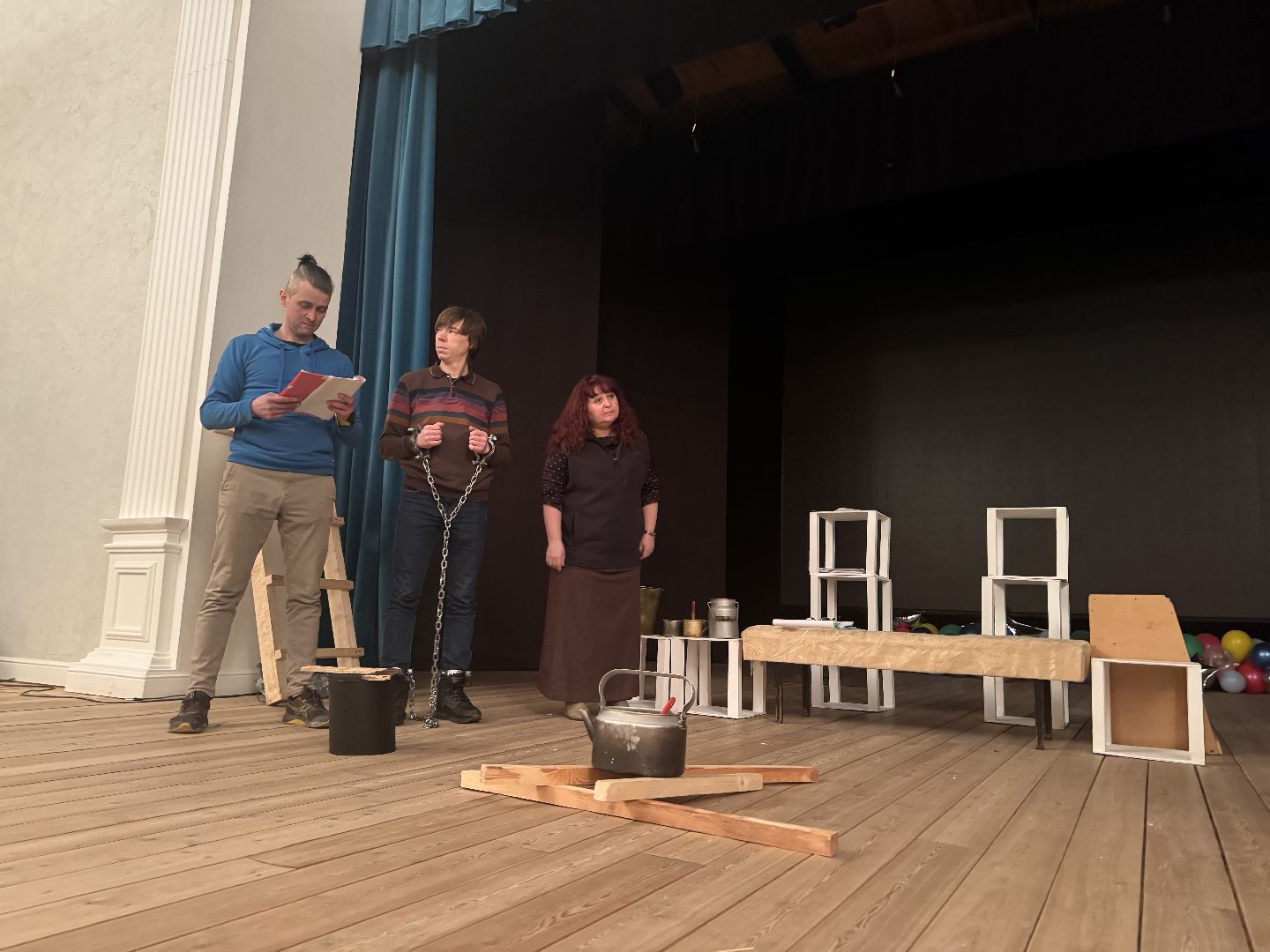 шаховская, спектакль, репетиция, культура,