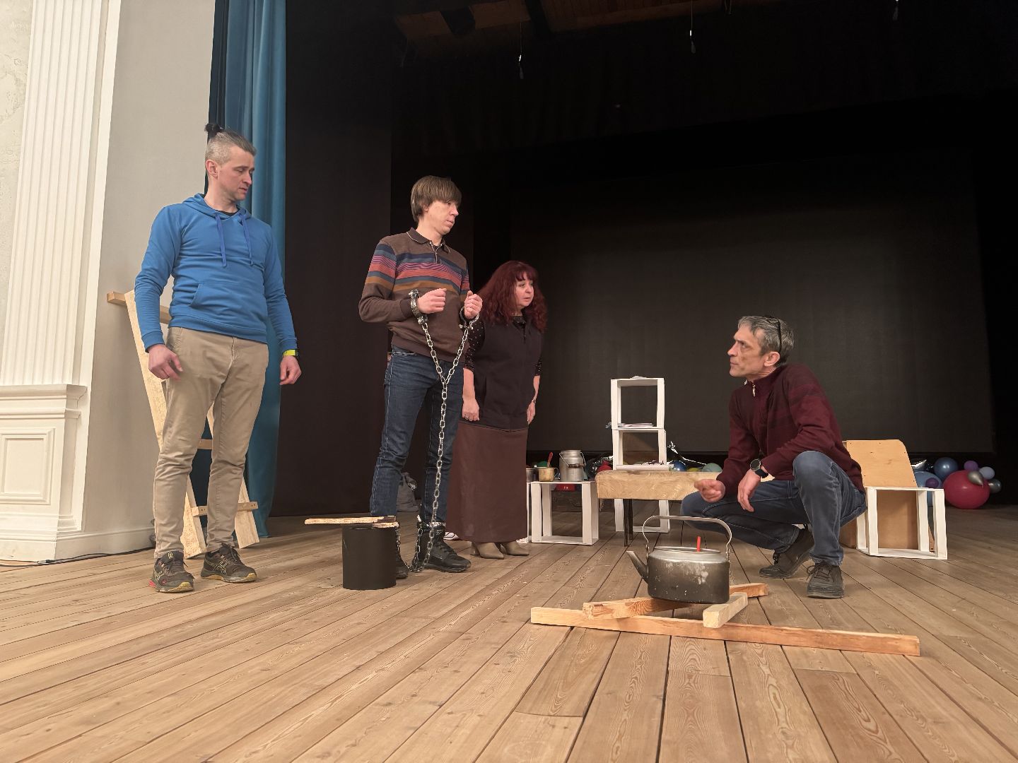 шаховская, спектакль, репетиция, культура,