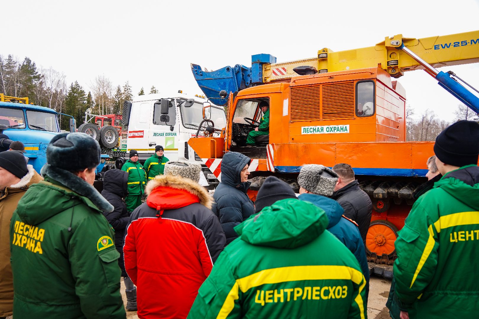 спецтехника, пожарная безопасность, Большая Шатура, Центрлесхоз, МЧС,