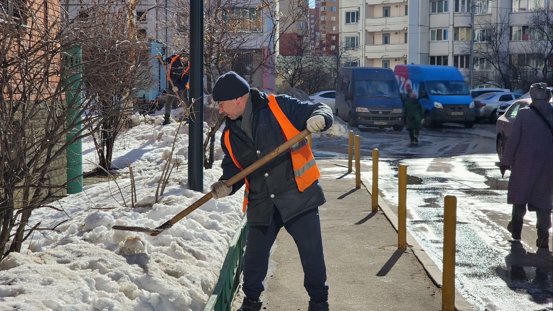 уборка снега и наледи, вывоз снега, мониторинг уборки дворов,