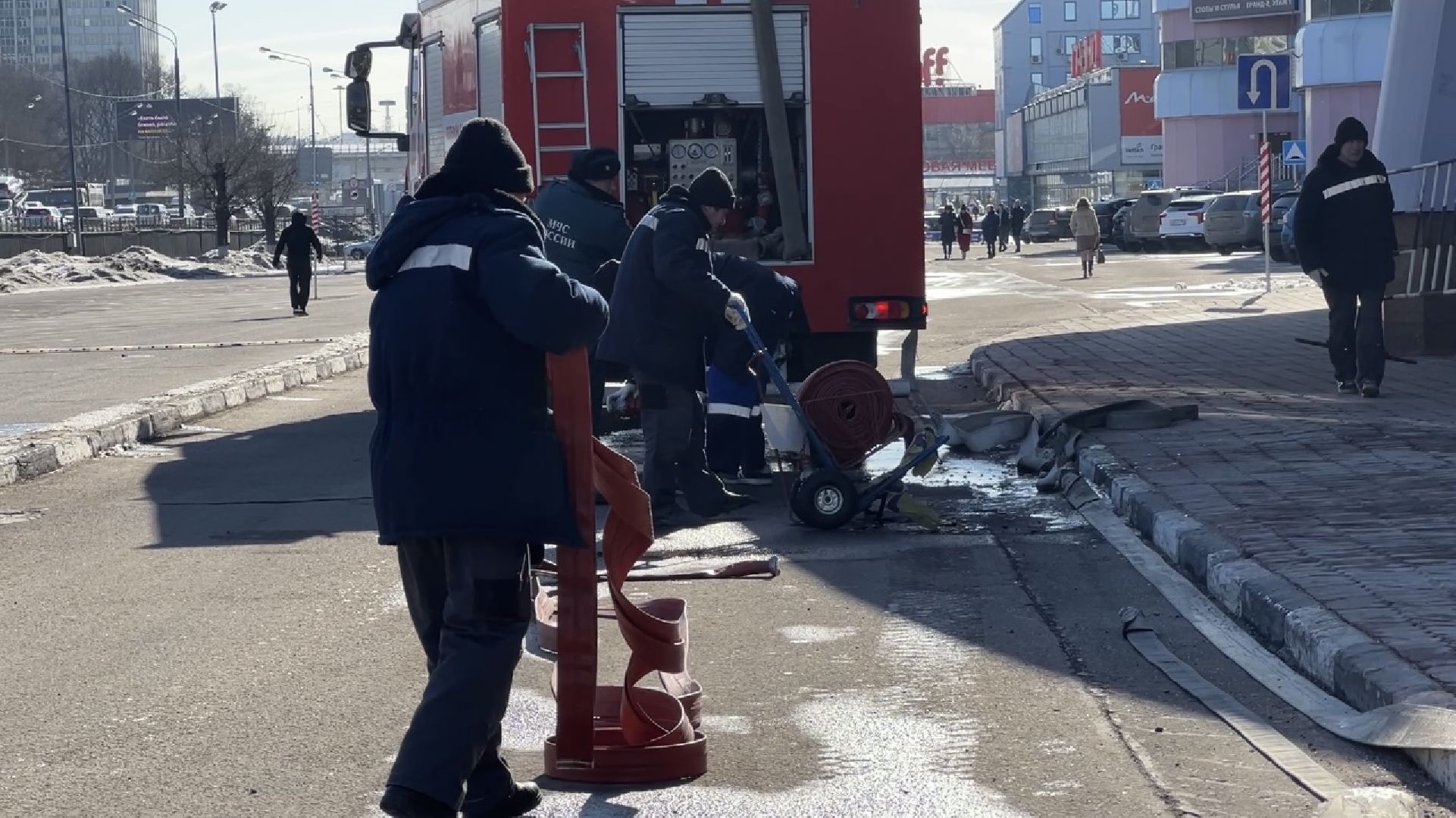 химки, эвакуация, тренировочная эвакуация, мчс, школа,