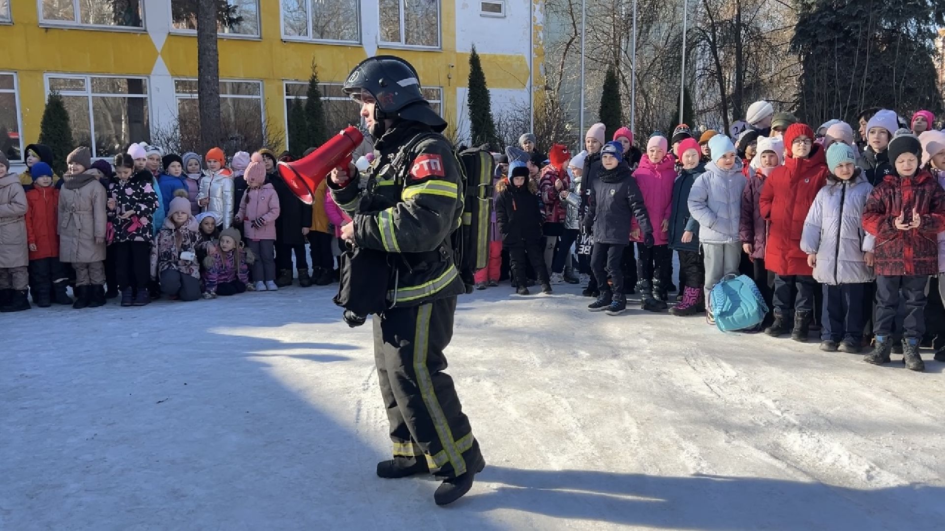 химки, эвакуация, тренировочная эвакуация, мчс, школа,