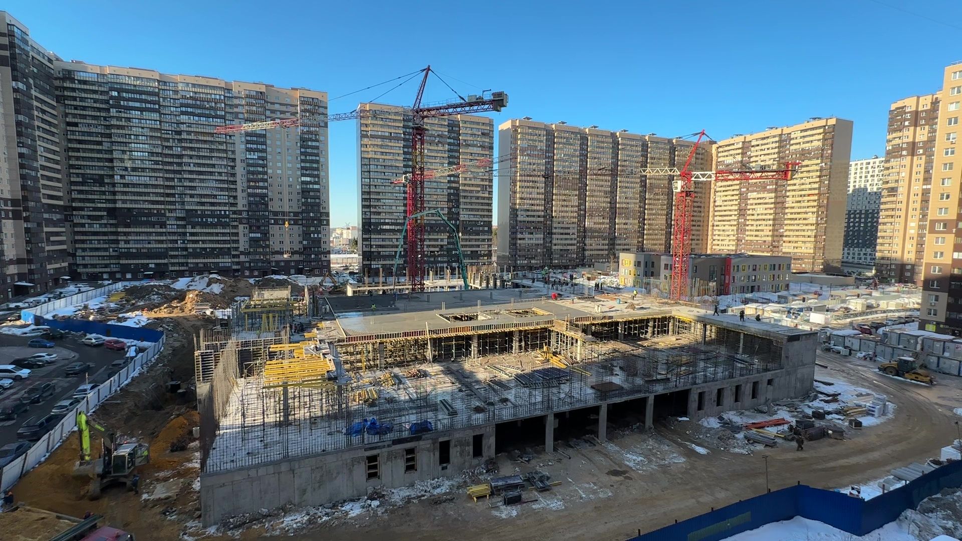 Реутов, стройка, школа, образование, монлит,