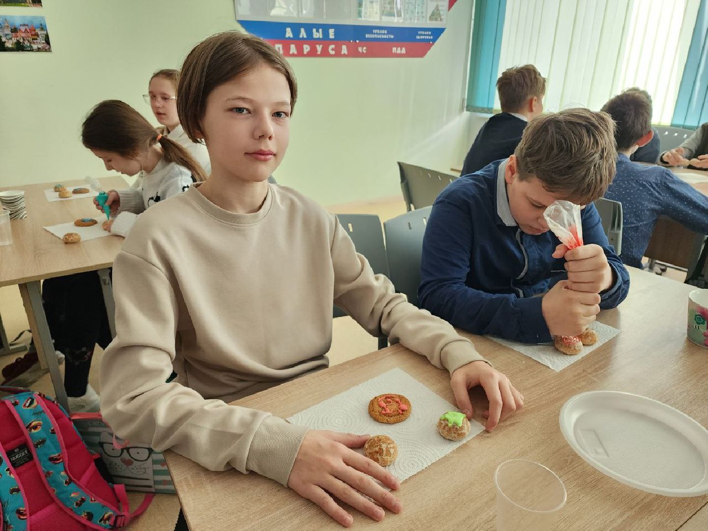 сво, чехов, неделя добрых дел, школа, пряники, специальная военная операция, дети,