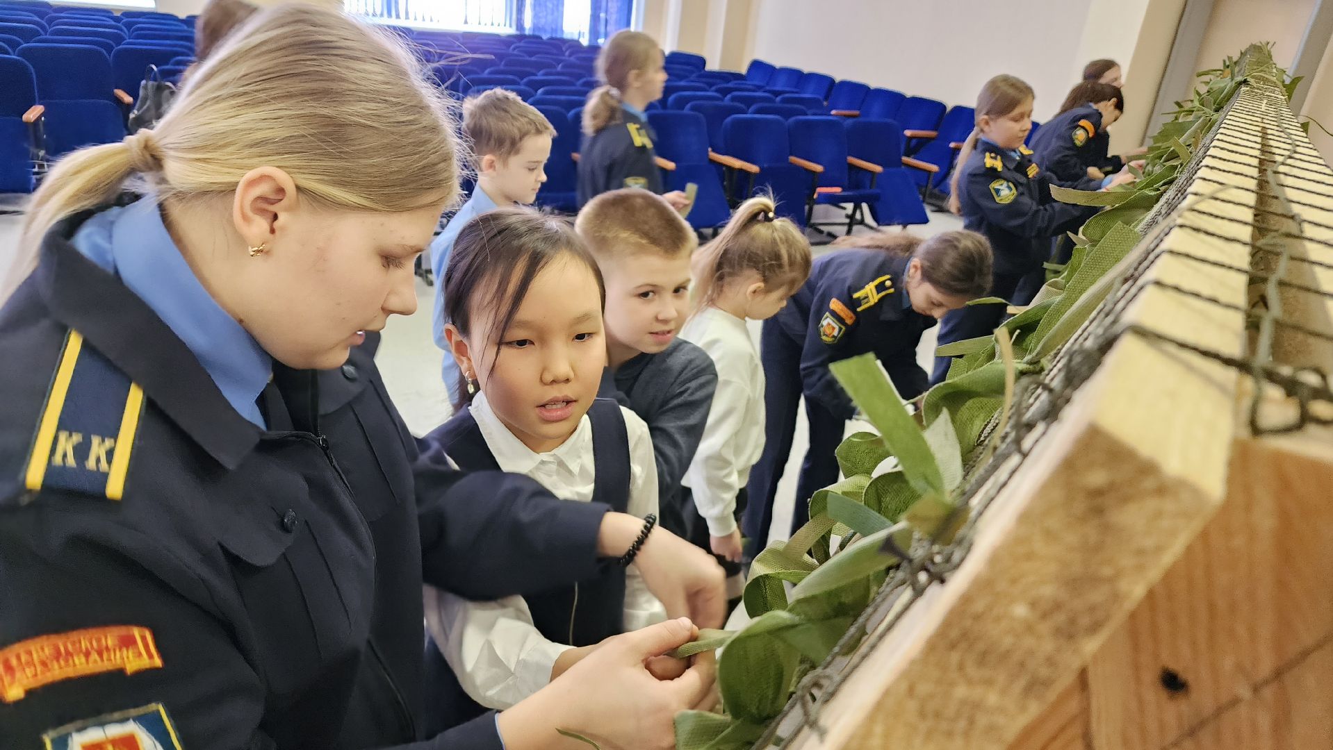 неделя добрых дел, дети, школа, помощь бойцам сво, Лосино-Петровский,