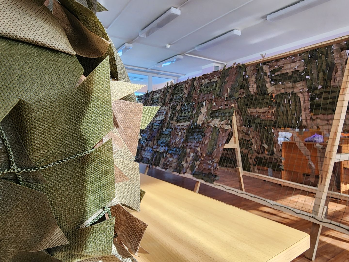 воскресенск, неделя добрых дел, доброе дело, помощь бойцам сво, маскировочные сети, окопные свечи,