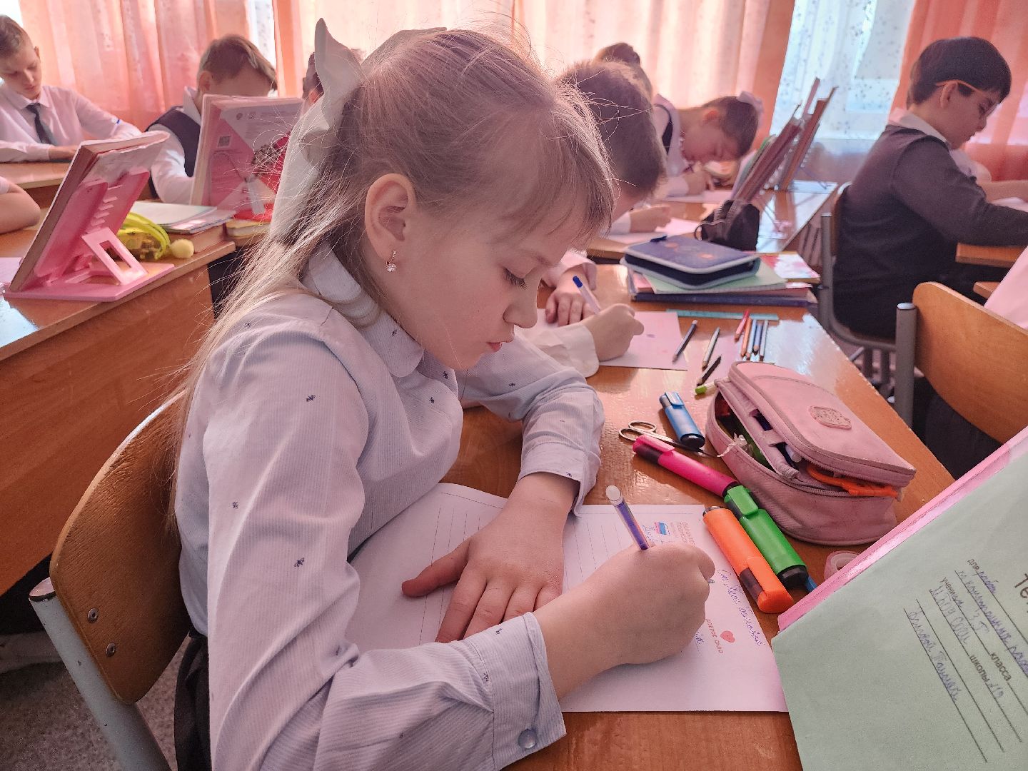 серпухов, подмосковье, неделя добрых дел, письмо солдату, школа 19,