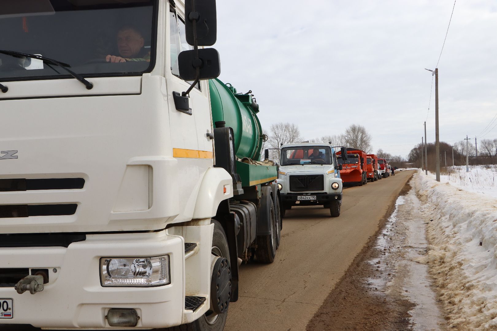 Серебряные Пруды, паводок, тактико-специальные учения, спецтехника, смотр техники, парк Серебряный,