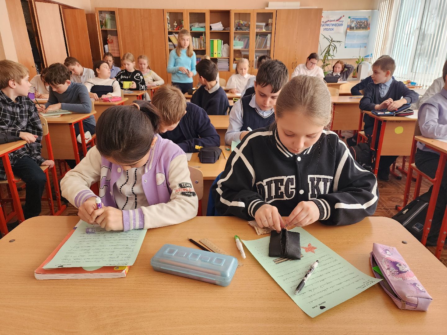 пушкино, письма солдату, сво, школьники, акция доброе дело, акции,