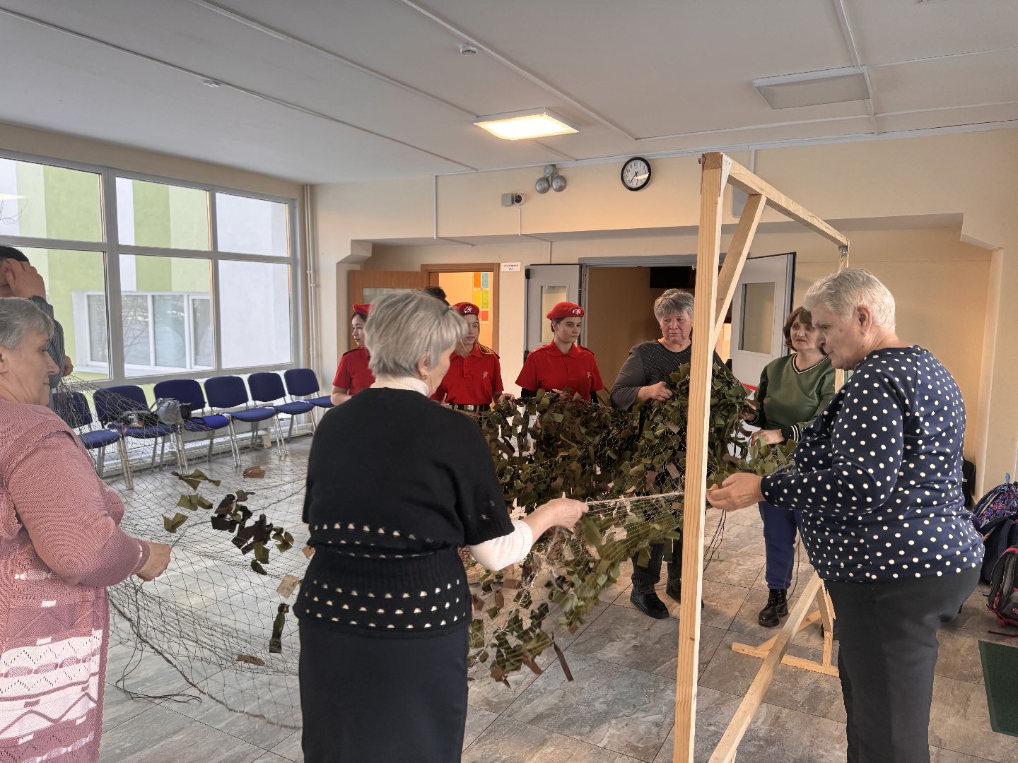 шаховская, активное долголетие, сво, плетение сетей, неделя добрых дел,