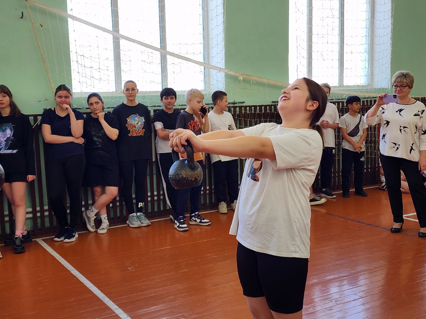 разминка с чемпионом, школы, юнармия,