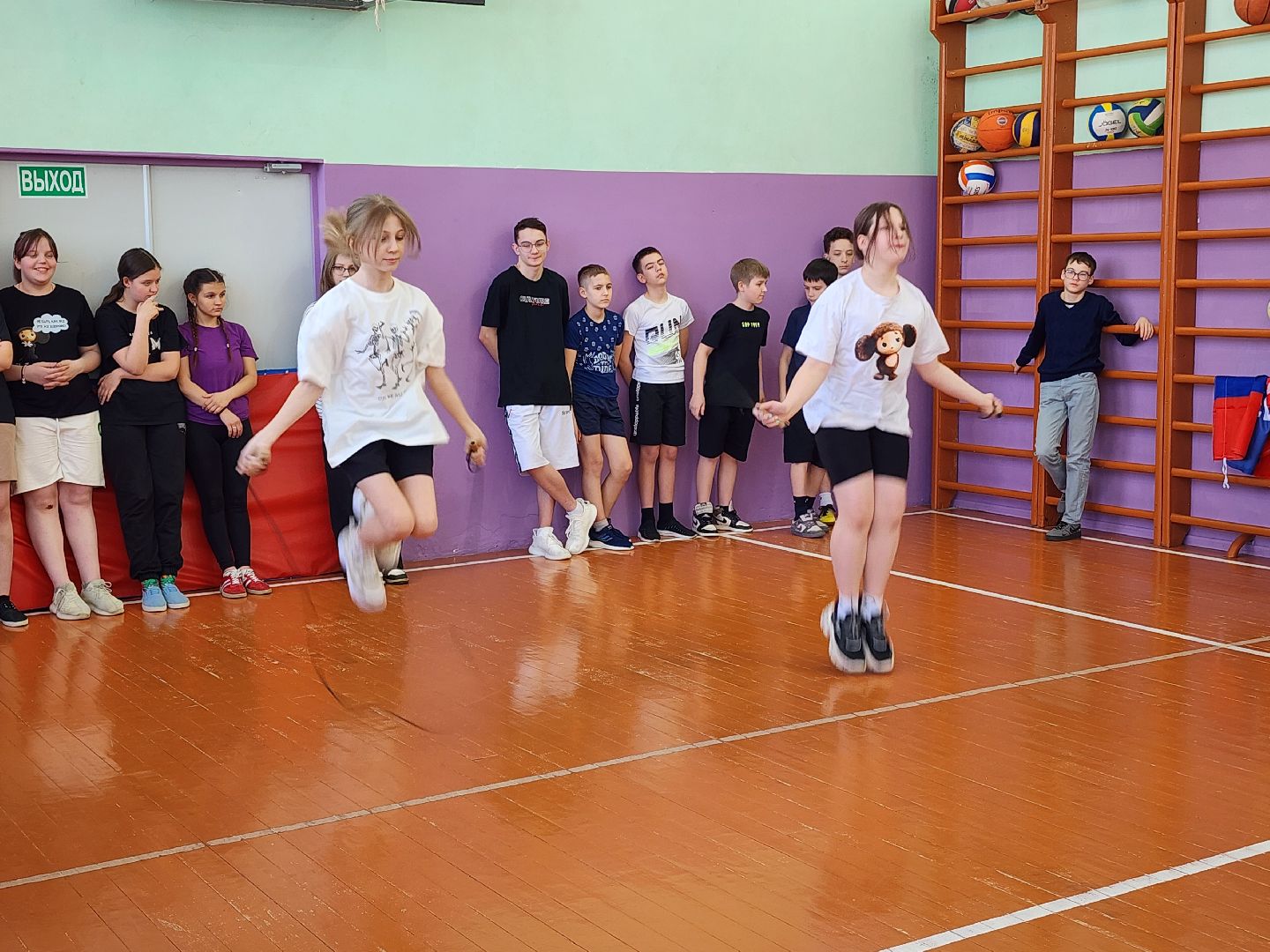 разминка с чемпионом, школы, юнармия,