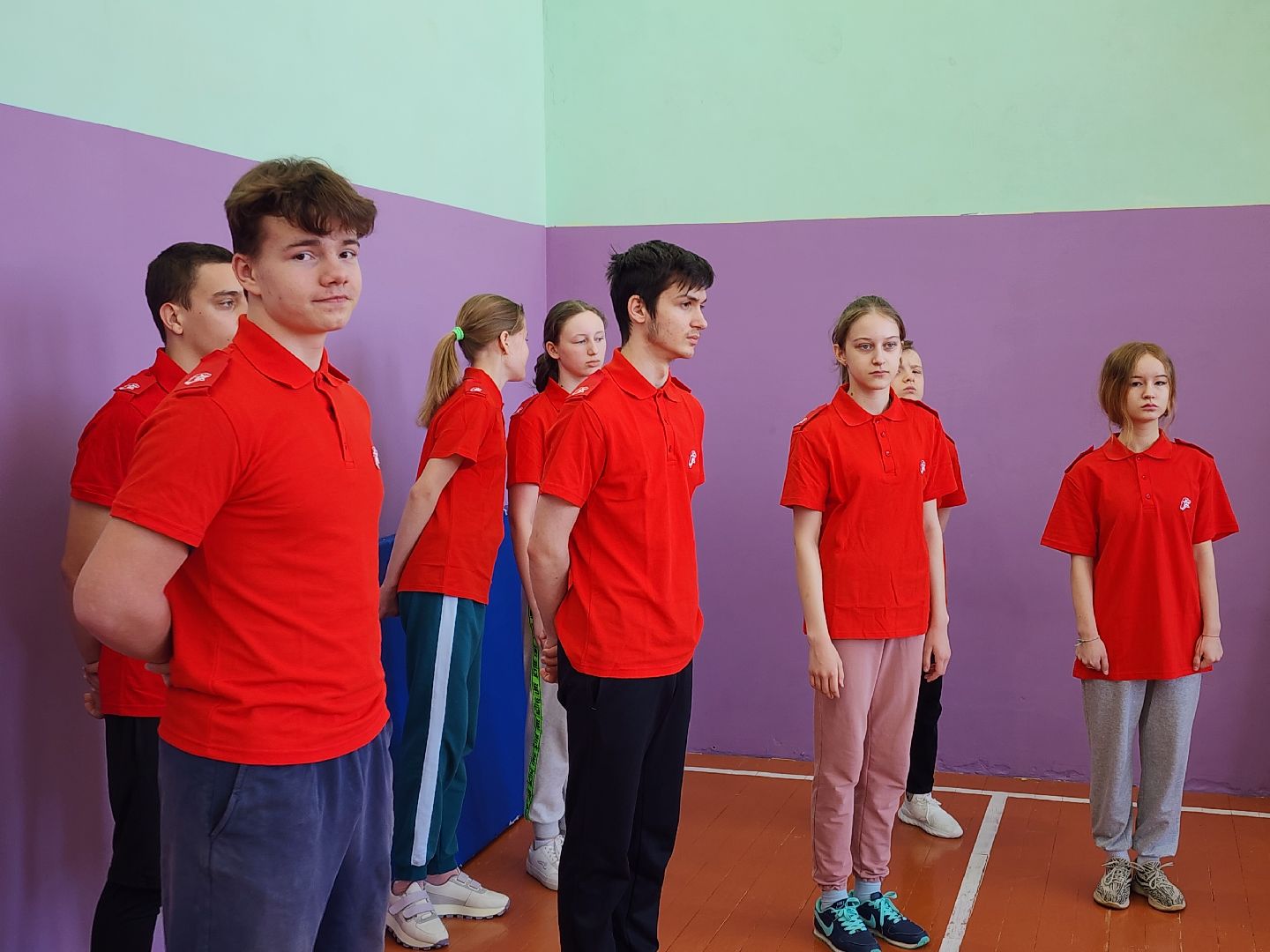 разминка с чемпионом, школы, юнармия,