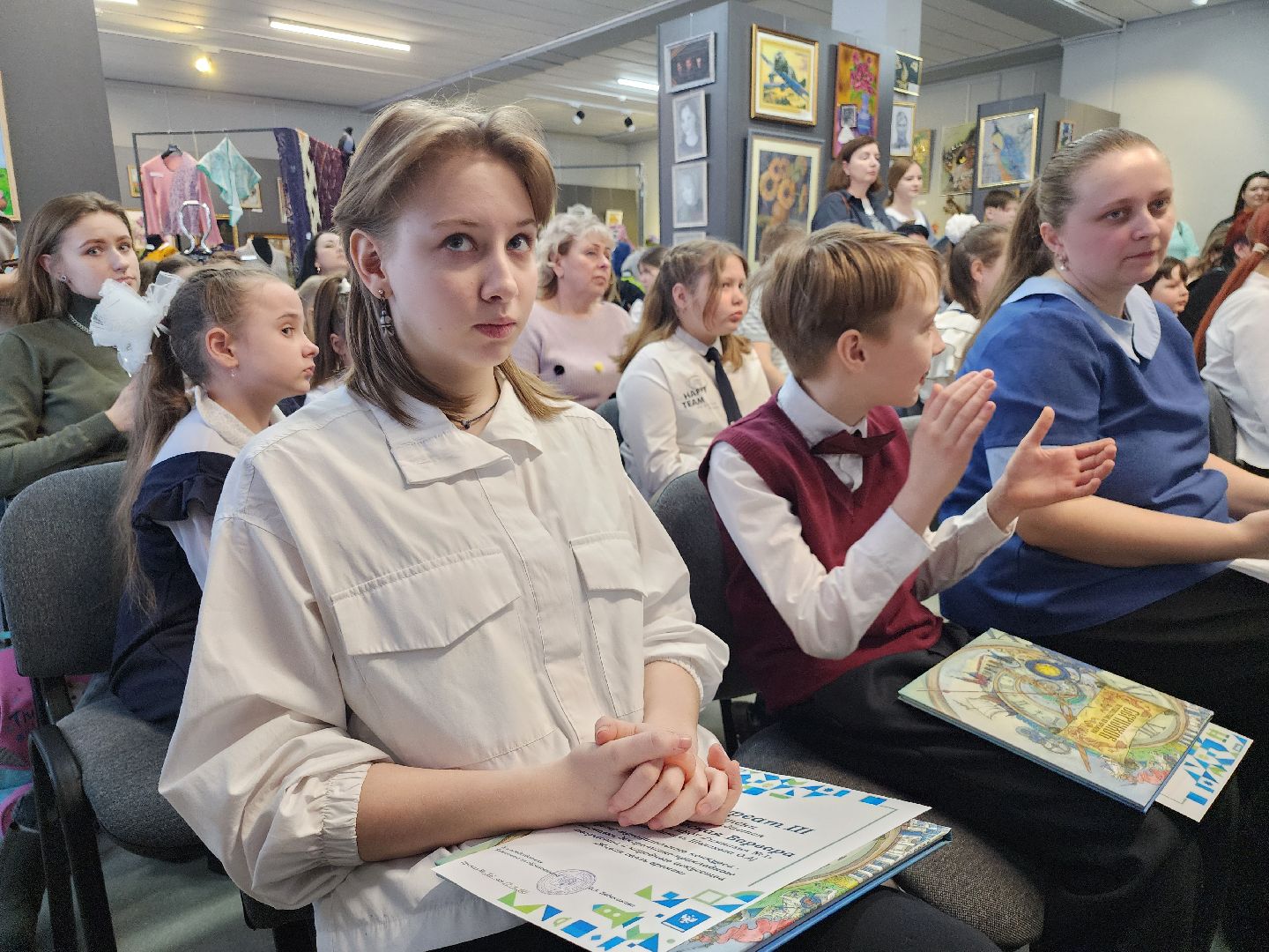 серпухов, подмосковье, живая связь времен, дети, искусство,