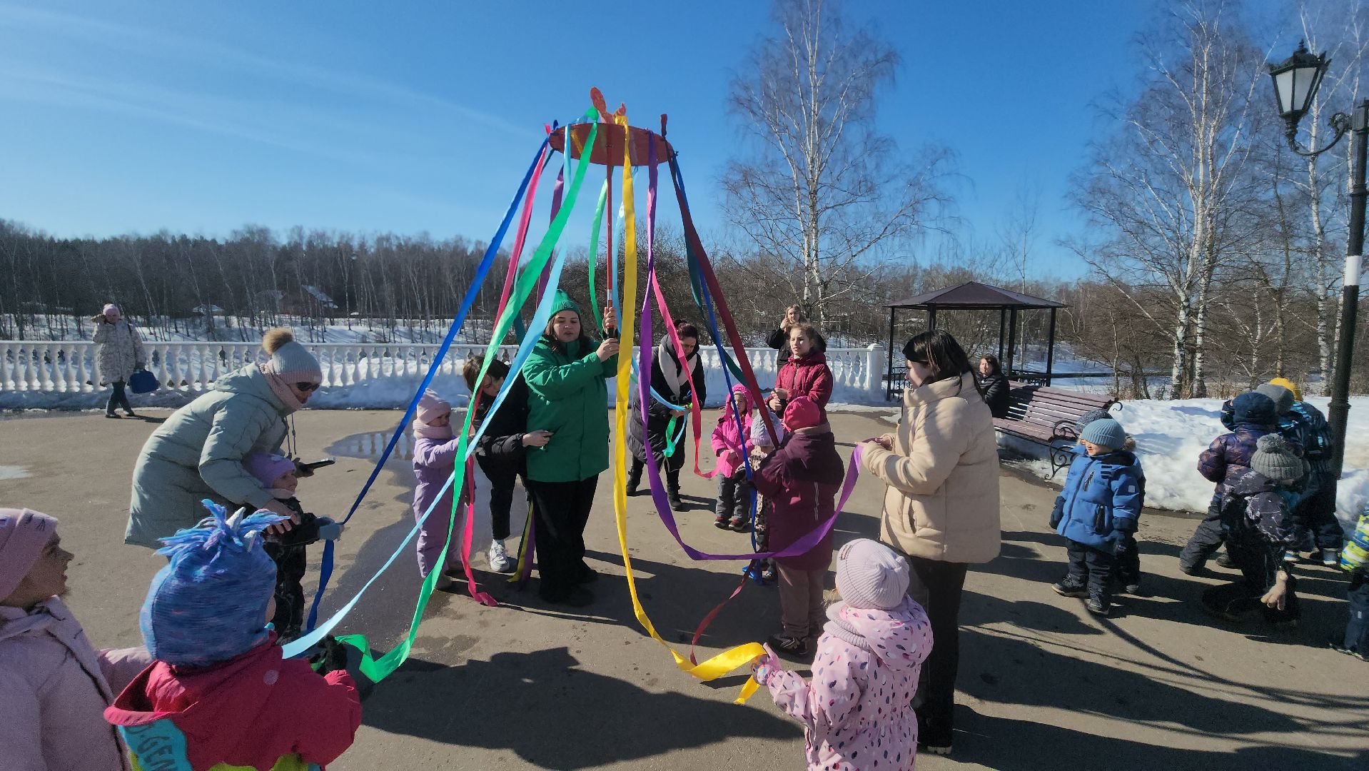долгопрудный, парки, масленица, Масленичная карусель, интерактив, дети,
