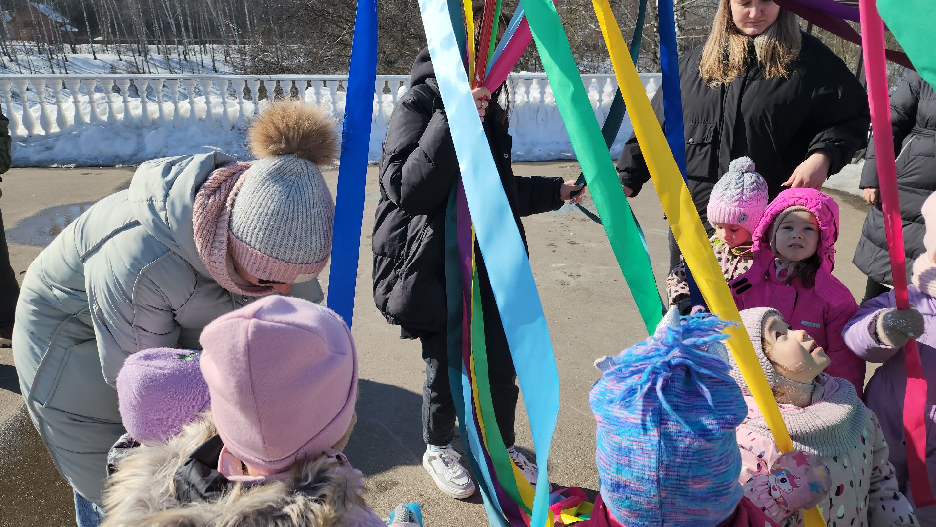 долгопрудный, парки, масленица, Масленичная карусель, интерактив, дети,