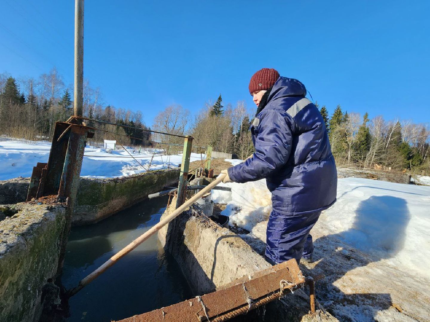можайск, можайский городской округ, подмосковье, очистные сооружения, центральные очистные, городские очистные, ЖКХ, профилактические работы, паводок,