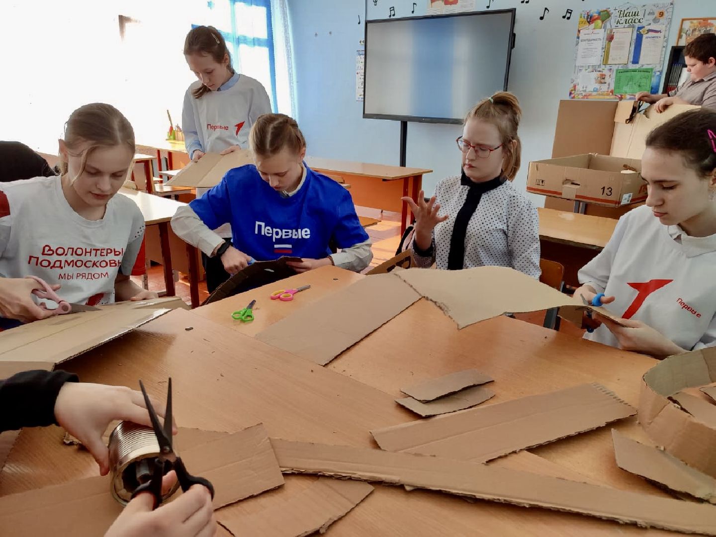 наро-фоминский городской округ, верея, веселево, Движение первых, волонтеры подмосковья, неделя добрых дел,