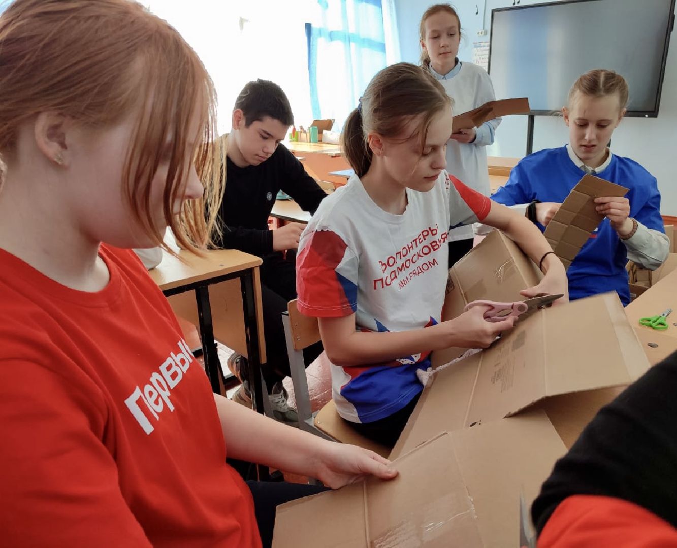 наро-фоминский городской округ, верея, веселево, Движение первых, волонтеры подмосковья, неделя добрых дел,