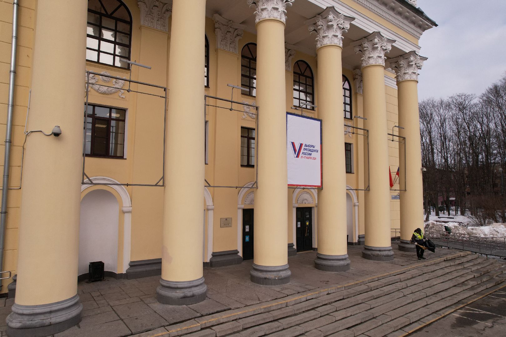 видео с коптера, выборы, королев,