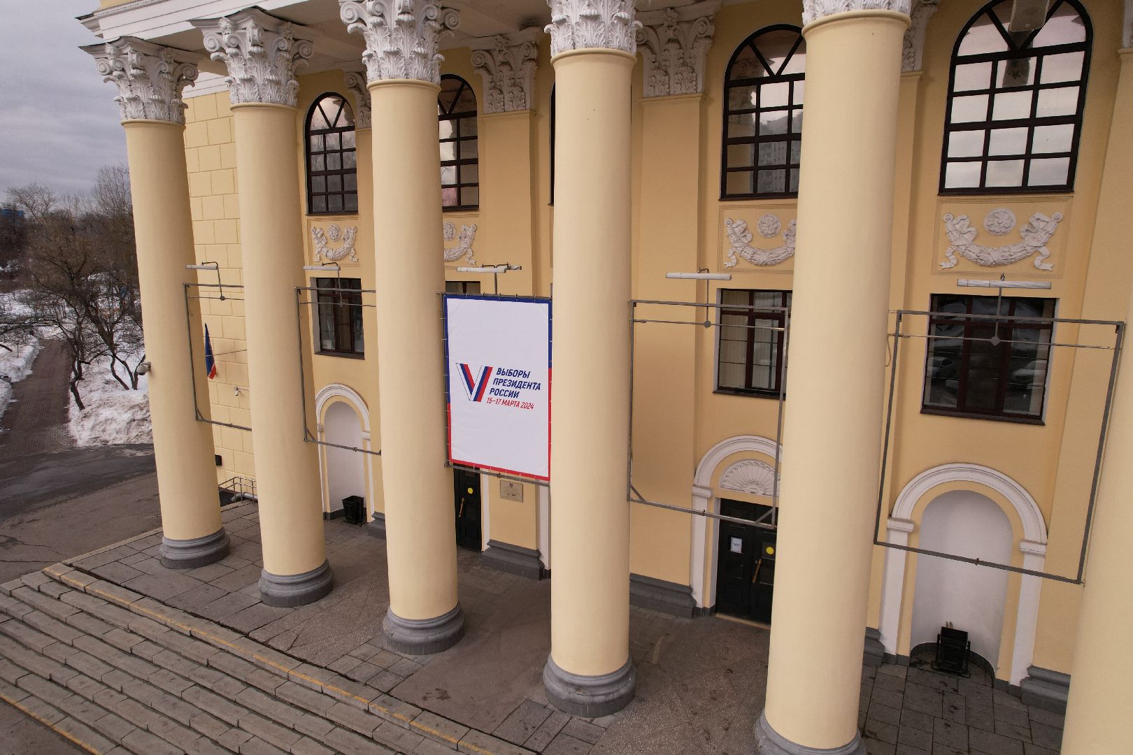 видео с коптера, выборы, королев,