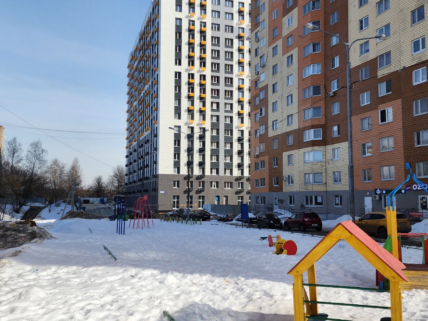 красноармейск, г.о. пушкинский, жиль и городская среда, строительство домов, дом для переселенцев,