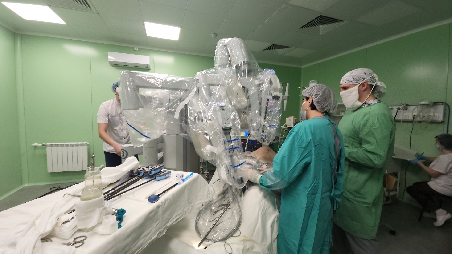 воскресенск, воскресенская больница, робот, медицина, операции,