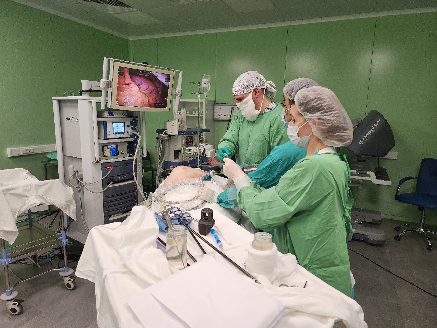 воскресенск, воскресенская больница, робот, медицина, операции,