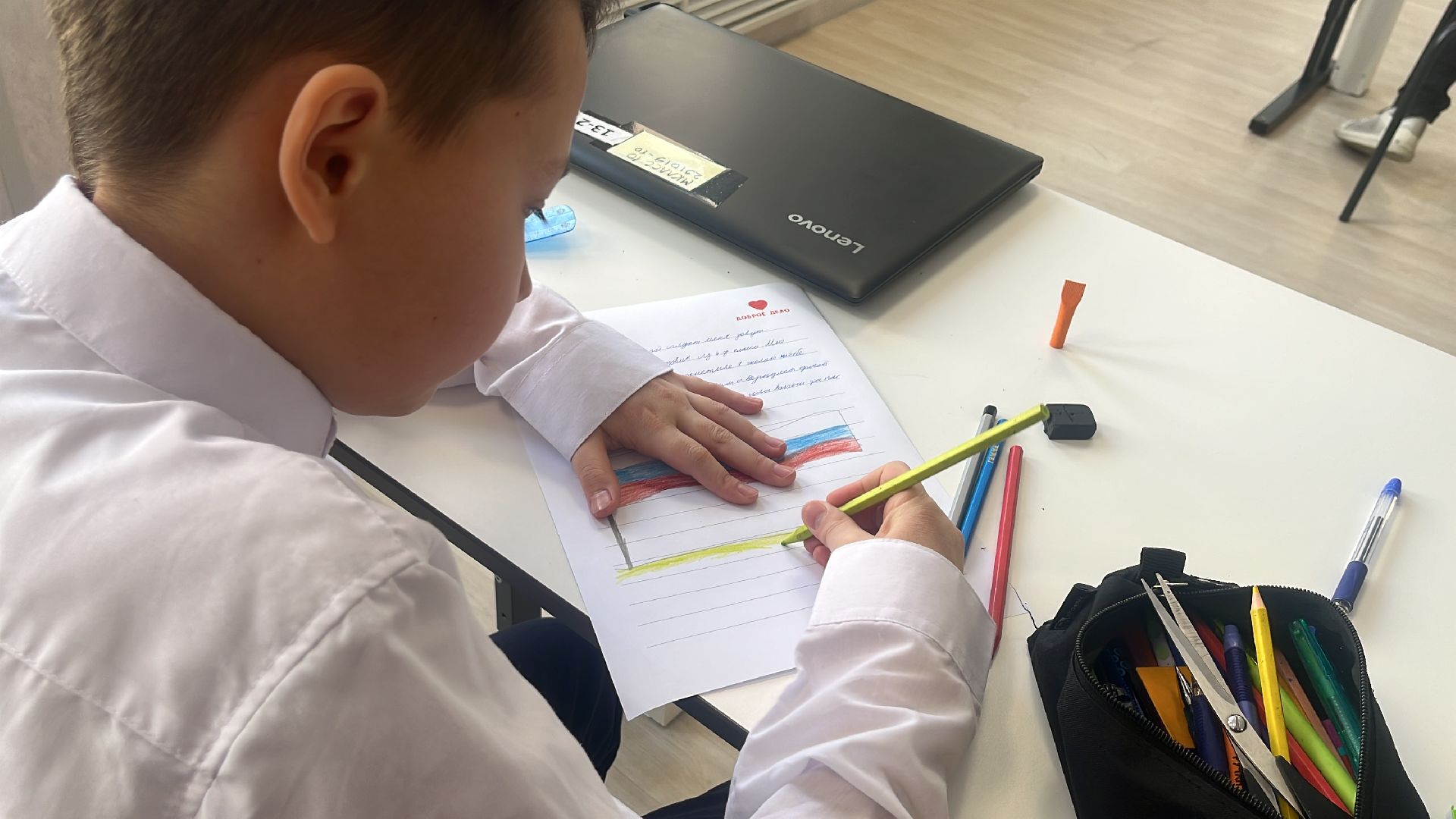 неделя добрых дел, школа 12, школьники,