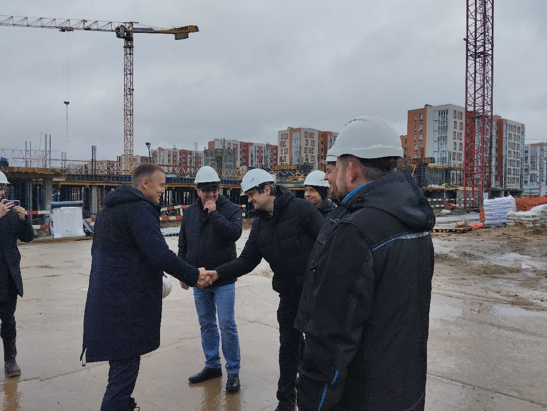 строительство, школа